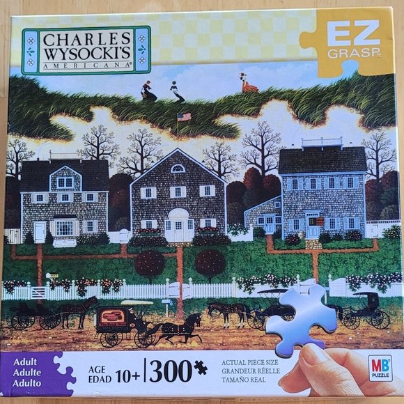 Hasbro EZ Grasp 300 Piece "Nantucket Winds" Puzzle (87) - Picture 1 of 1